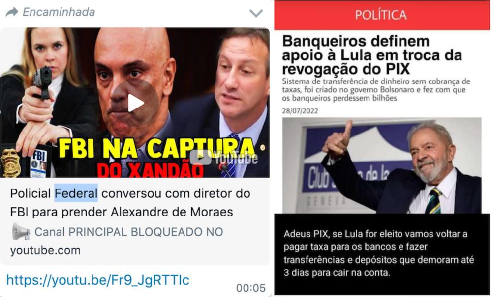 Pecuaristas enviam desinformação bolsonarista no WhatsApp