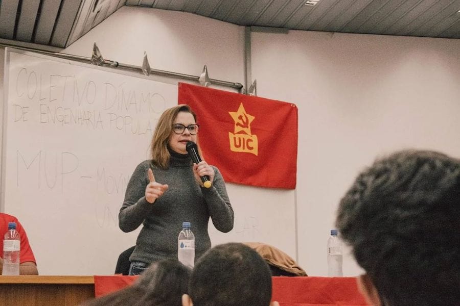 Sofia Manzano, candidata à Presidência pelo PCB / Foto: Pedro Afonso de Paula/Divulgação