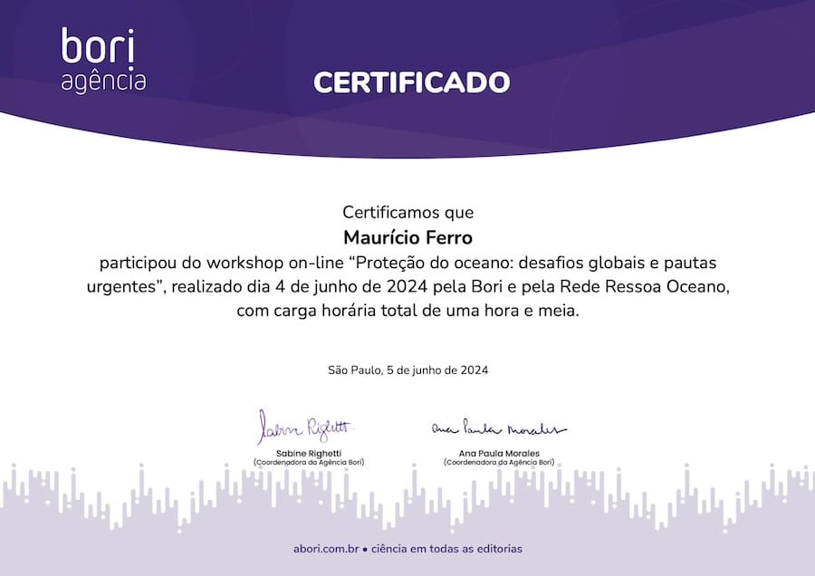 Correio Sabiá participa de evento sobre oceanos