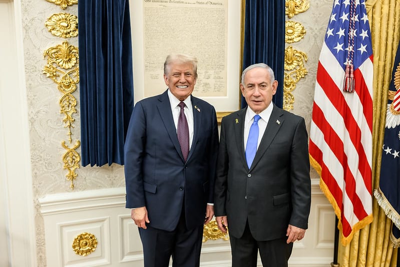 'Vindo de você, em particular, é muito significativo', diz Trump sobre Netanyahu indicá-lo ao Nobel da Paz