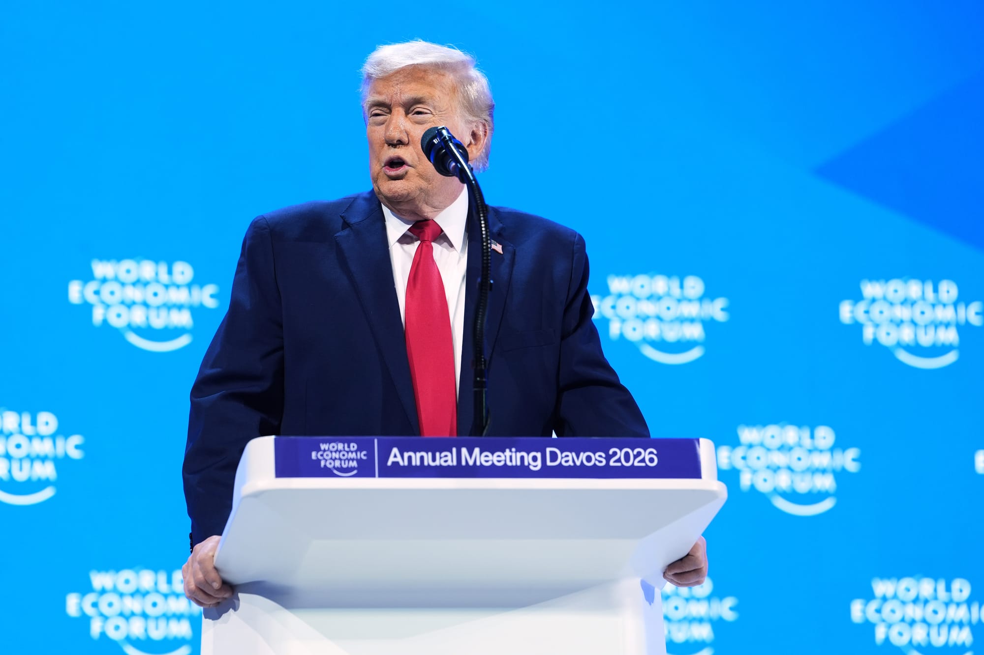 Leia a íntegra do discurso de Trump em Davos 2026