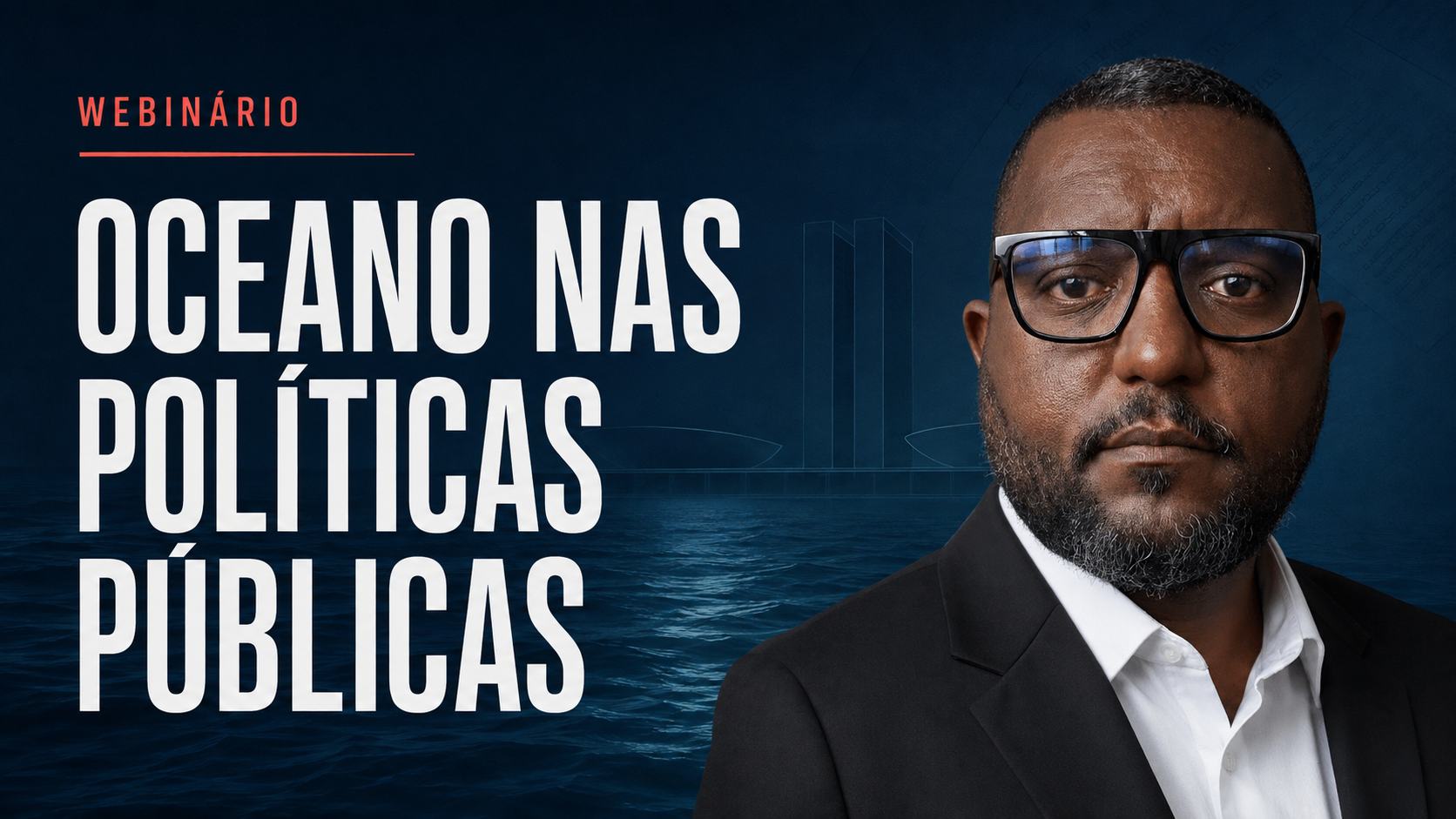 Hoje, das 19h às 20h (Brasília): vamos conversar ao vivo sobre políticas públicas para o oceano
