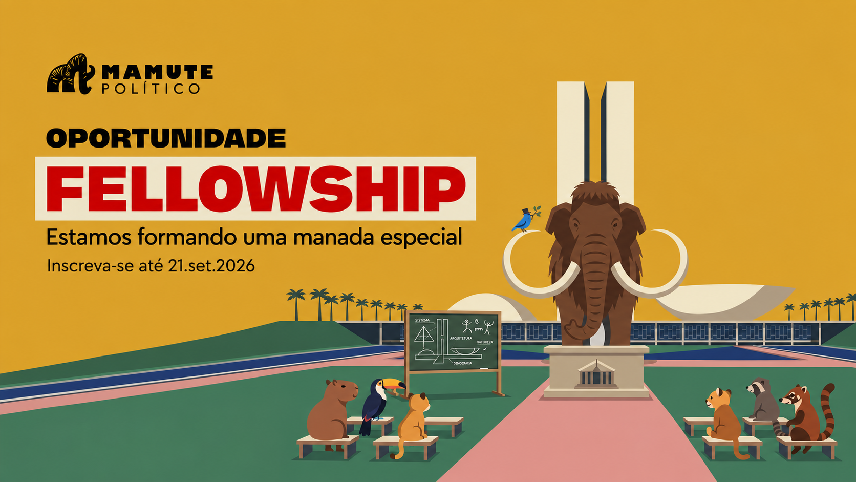 Fellowship do Mamute: inscreva-se para participar de uma manada especial