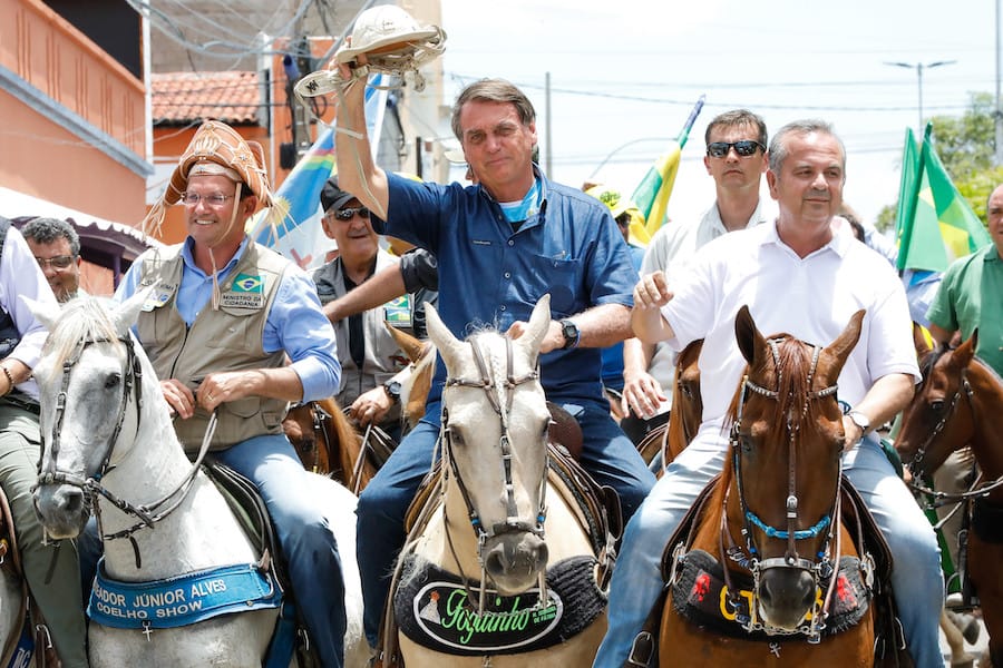(Jardim de Piranhas - RN, 09/02/2022) Deslocamento, a cavalo, da Igreja Nossa Senhora dos Aflitos para a margem do Rio Piranh