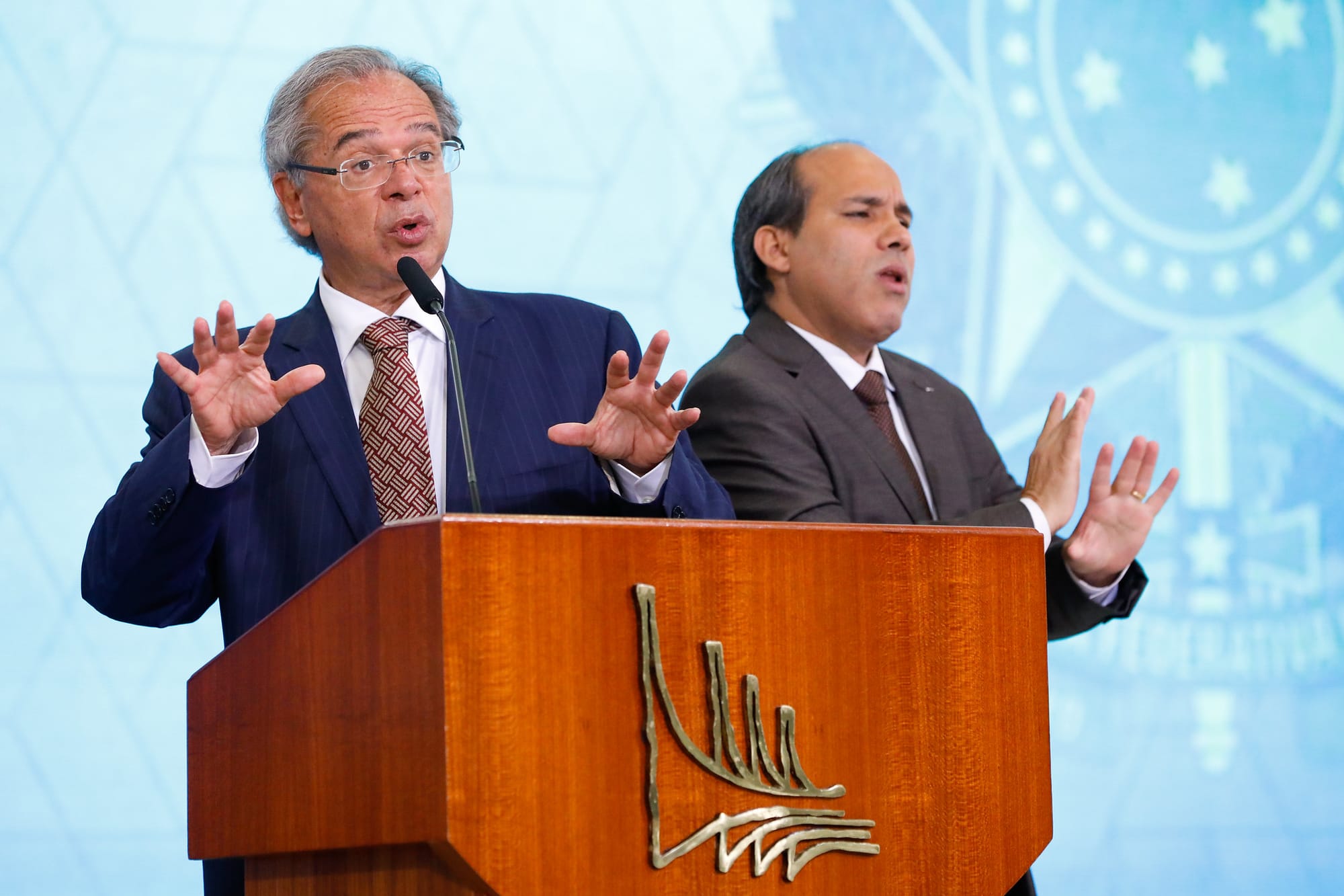(Brasilia - DF, 23/02/2022) Palavras do Ministro da Economia, Paulo Guedes. Foto: Alan Santos/PR