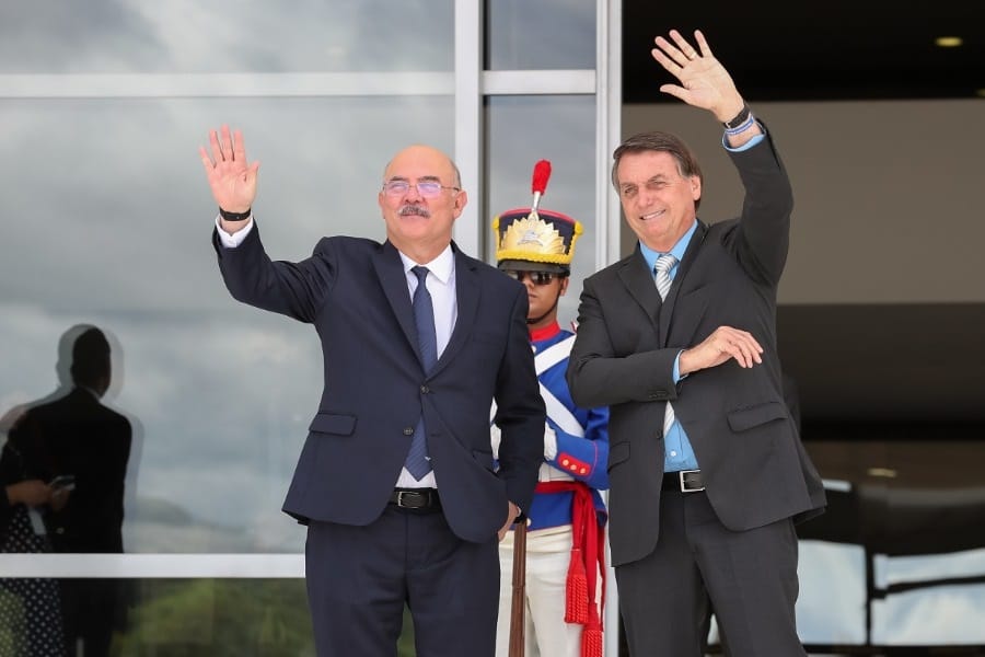 O ministro Milton Ribeiro, demitido ontem por Jair Bolsonaro / Foto: Reprodução / Twitter Milton Ribeiro