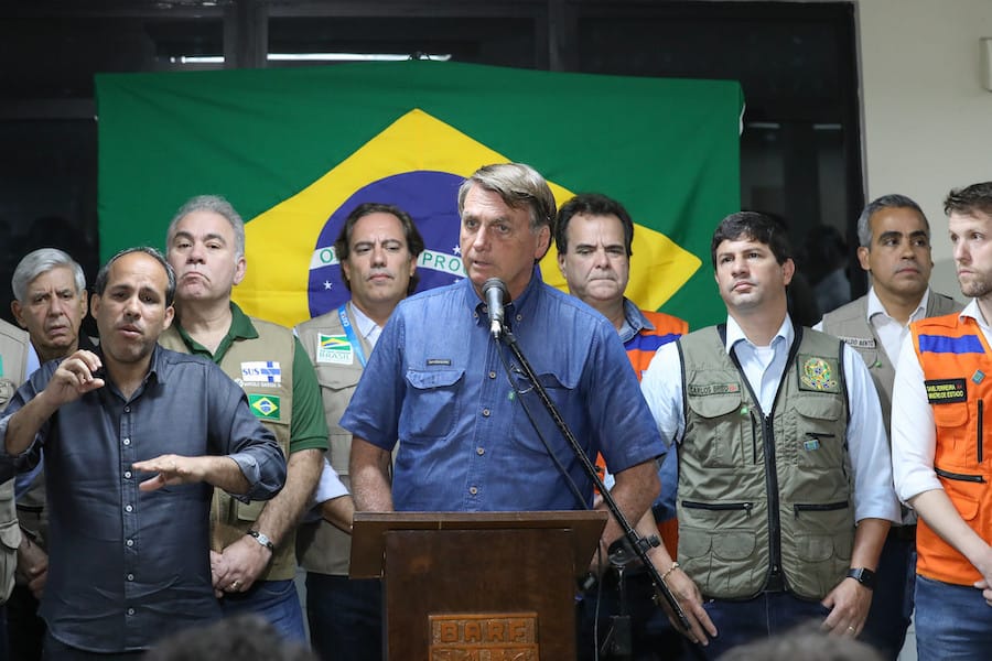 (Recife - PE, 30/05/2022) Presidente da República, Jair Bolsonaro durante declaração à imprensa / Foto: Clauber Cleber Ca