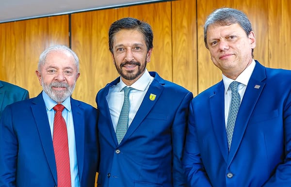 Lula tem evento com Tarcísio e Ricardo Nunes no Planalto