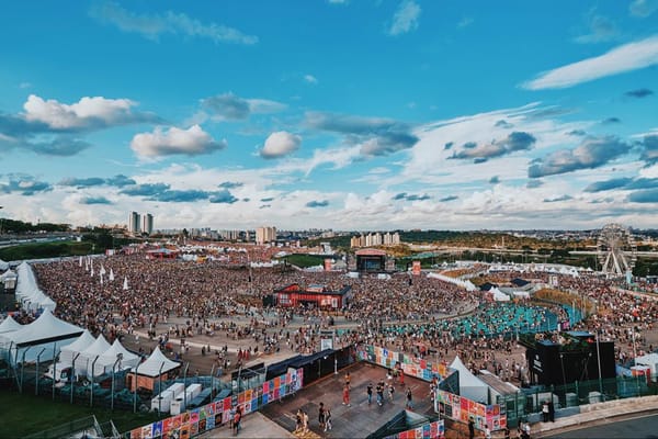 Panorâmica do festival Lollapalooza, em São Paulo / Fonte: Reprodução / Twitter Lollapalooza
