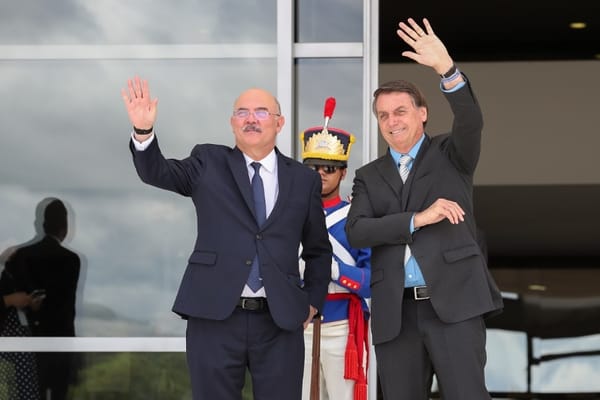 O ministro Milton Ribeiro, demitido ontem por Jair Bolsonaro / Foto: Reprodução / Twitter Milton Ribeiro