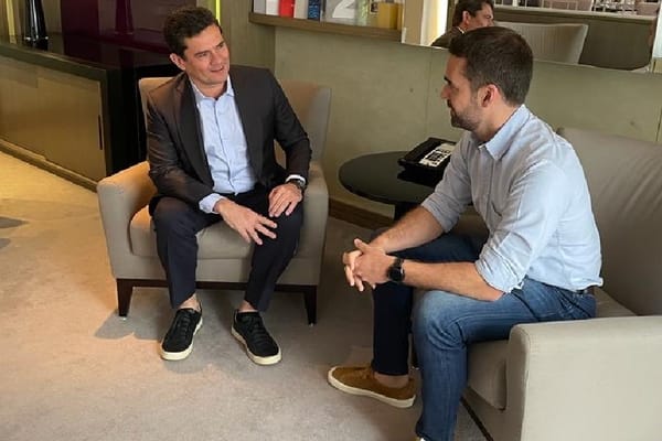 Sergio Moro e Eduardo Leite / Fonte: Reprodução / Twitter Sergio Moro