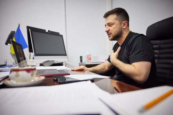 Volodymyr Zelenskiy questiona atuação da ONU na guerra contra a Rússia / Fonte: Reprodução / Twitter Volodymyr Zelenskiy