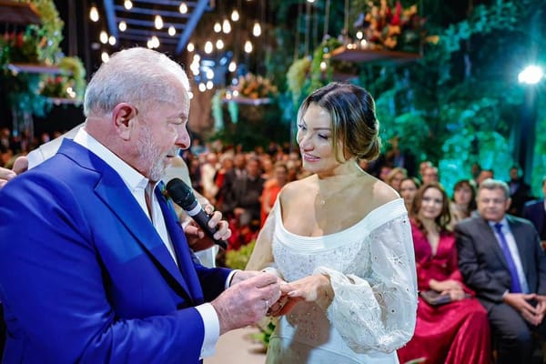 O ex-presidente Luiz Inácio Lula da Silva (PT) se casou com a socióloga Janja / Foto: Ricardo Stuckert/Divulgação