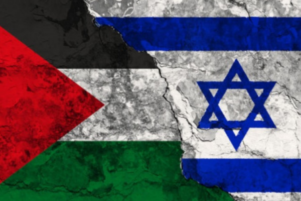 Bandeiras da Palestina e de Israel / 📸 Pinterest/Divulgação