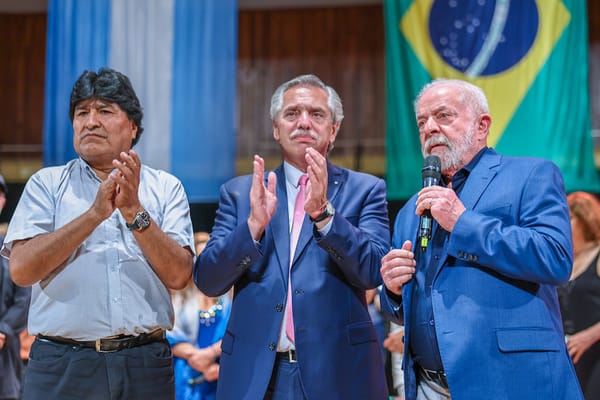 23.01.2023 - Apresentação musical em celebração à Irmandade Brasil-Argentina. Ex-Presidente da Bolívia, Evo Morales, Pr