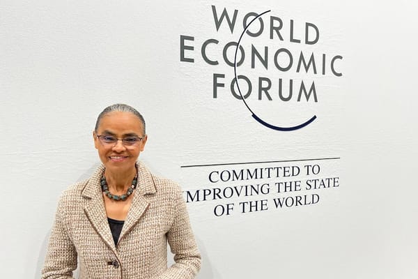 Sabiá: Marina Silva liderou a delegação brasileira no Fórum Econômico Mundial, em Davos, na Suíça / Foto: Divulgação