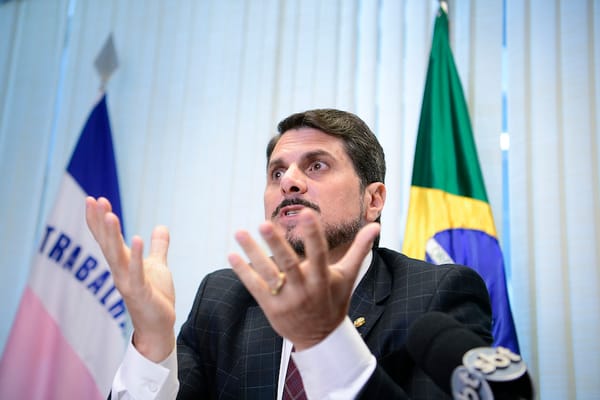 Senador Marcos do Val (Podemos-ES) concede entrevista em seu gabinete no Senado Federal / Foto: Marcos Oliveira/Agência Sena