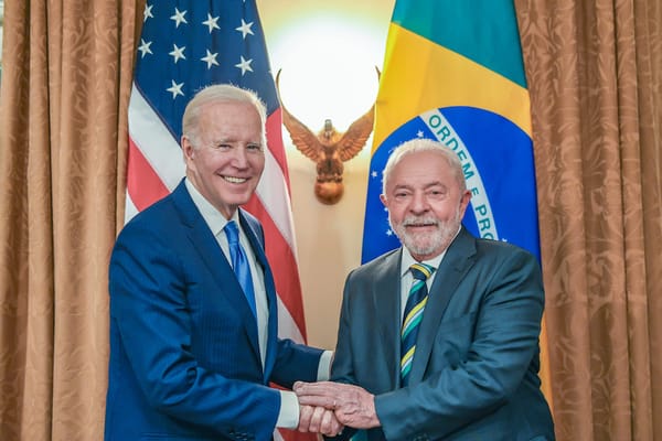 10.02.2023 - Presidente da República do Brasil, Luiz Inácio Lula da Silva, durante reunião com o Presidente dos Estados Un