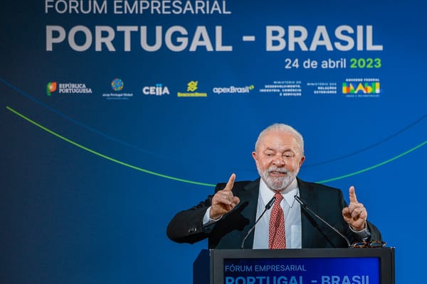 24.04.2023 - Presidente da República, Luiz Inácio Lula da Silva, durante sessão de Abertura do Fórum Empresarial Brasil-P