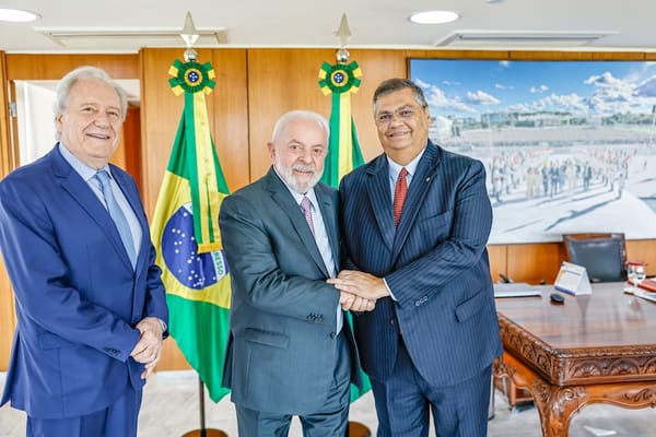 11.01.2024 - Presidente da República, Luiz Inácio Lula da Silva, durante reunião com o Ministro da Justiça e Segurança P