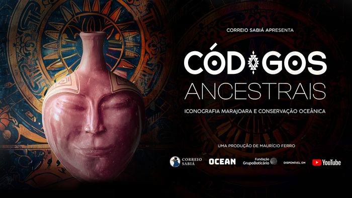 Documentário 'Códigos Ancestrais: Iconografia Marajoara e Conservação Oceânica' está disponível no YouTube do Correio Sabiá