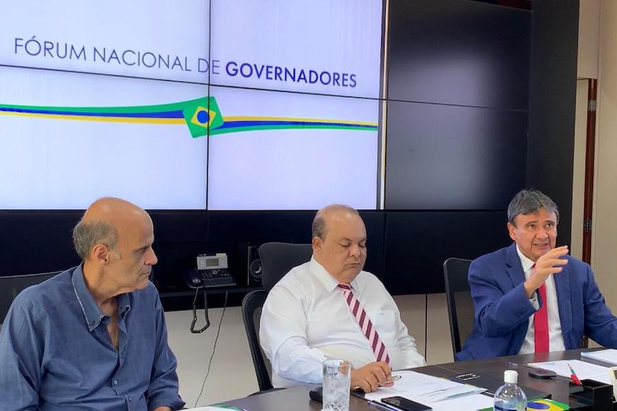 Encontro de governadores para tratar, entre outras pautas, de combustíveis / Foto: Alexandra Vieira