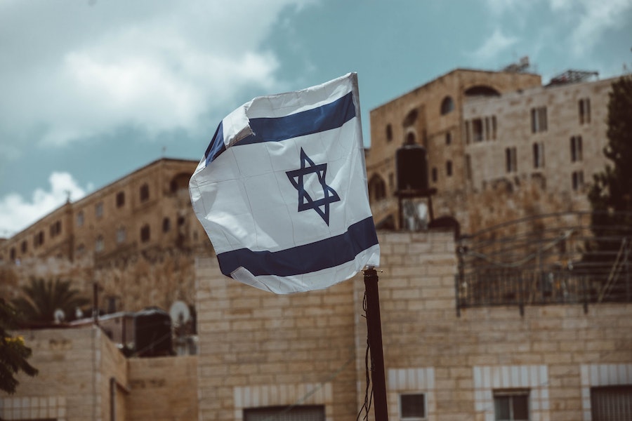 Bandeira de Israel / Foto: Taylor Brandon/Unsplash