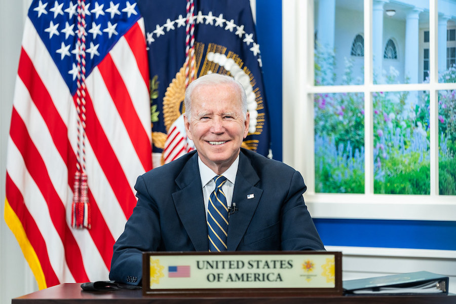 O presidente dos Estados Unidos, Joe Biden, anunciou mais US$ 800 milhões para a Ucrânia / Foto: Adam Schultz/Official White House