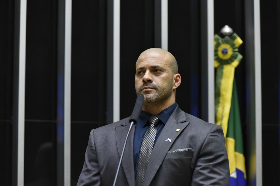 Deputado Daniel Silveira (PTB-RJ) / Fonte: Zeca Ribeiro / Câmara dos Deputados