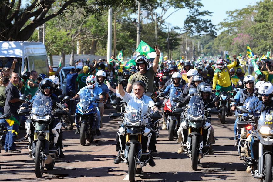 Sabiá: Bolsonaro participa da motociata em Campo Grande (MS) / Foto: Clauber Cleber Caetano/PR/30.jun.2022