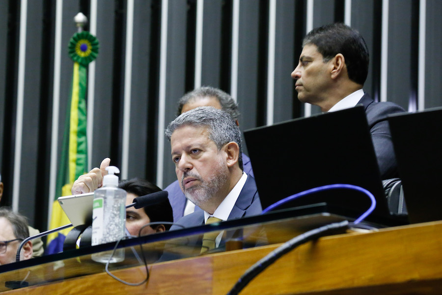 Sabiá: O presidente da Câmara, Arthur Lira (PP-AL), durante votação da PEC das Bondades/Elaine Menke/Câmara dos Deputados