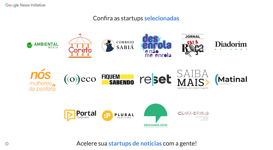 Correio Sabiá foi uma das startups de Jornalismo escolhidas para receber aceleração do Google