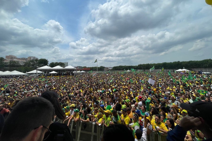 Evento de Bolsonaro em São Gonçalo (RJ), no dia 18 de outubro de 2022 / Foto: Divulgação/PL