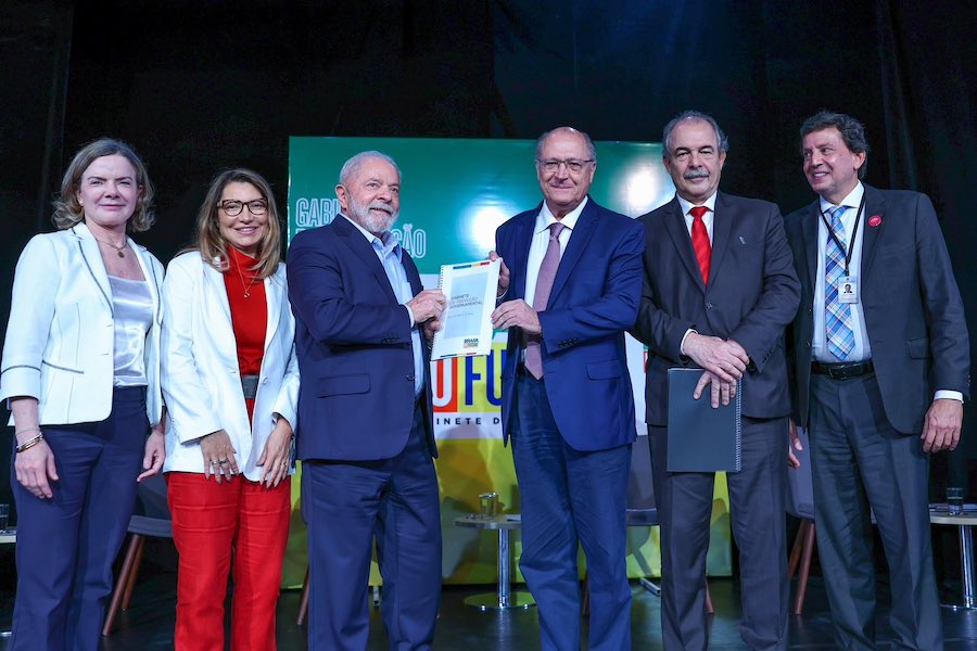 Lula e Alckmin, durante evento da transição de governo / Foto: Ricardo Stuckert/Divulgação
