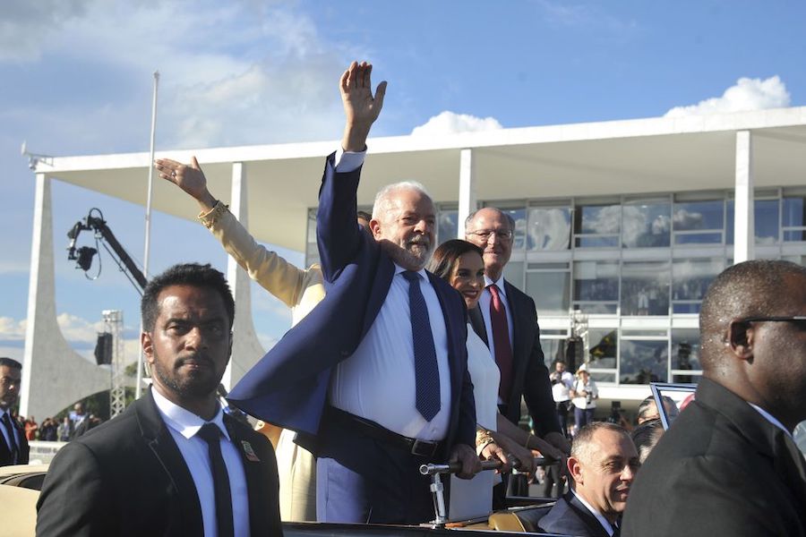 Cerimônia de posse do presidente da República, Luiz Inácio Lula da Silva no Palácio do Planalto / Foto: Tomaz Silva/Agência Brasil