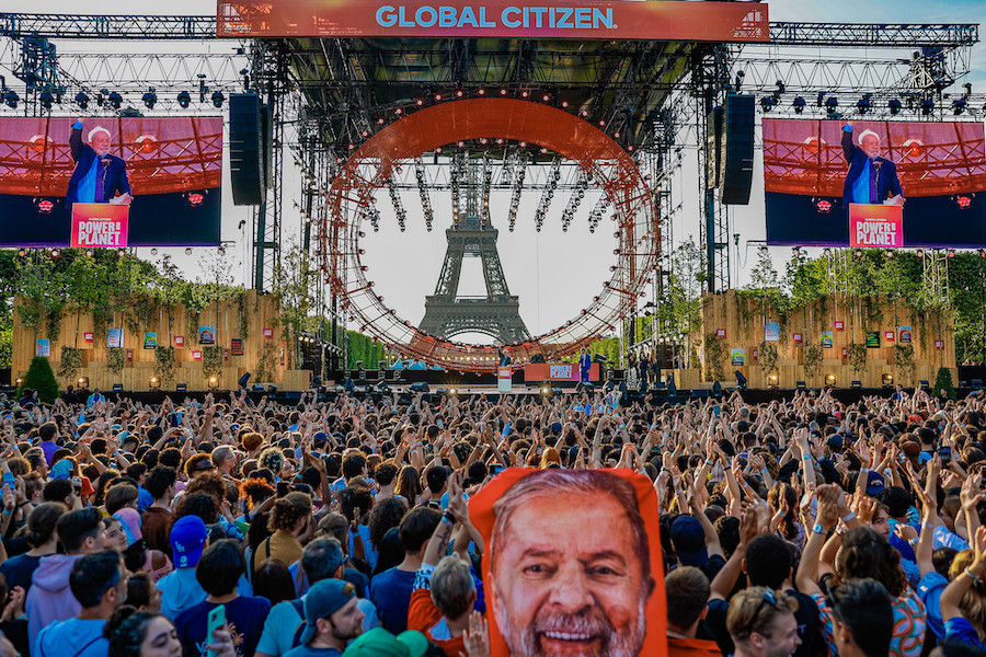 22.06.2023 - Lula discursa no evento “Power Our Planet”, em Paris (França) / ? Ricardo Stuckert/PR