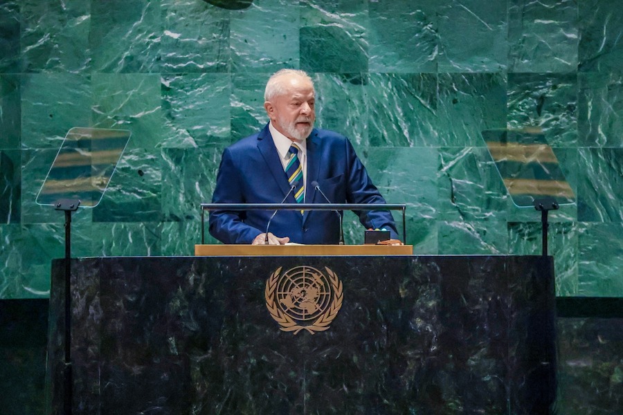 Lula discursa na ONU no dia 19 de setembro de 2023 / ? Ricardo Stuckert/PR